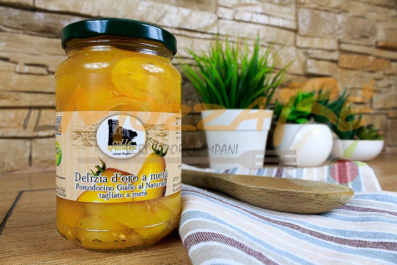 Pomodorino Giallo al Naturale - Azienda Agricola Colle Spadaro