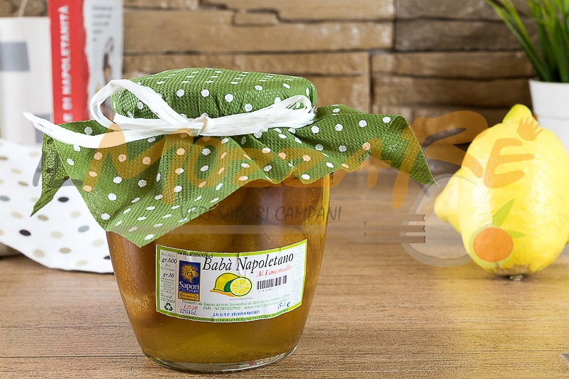Babà napoletano a Limoncello in barattolo - Antichi Sapori